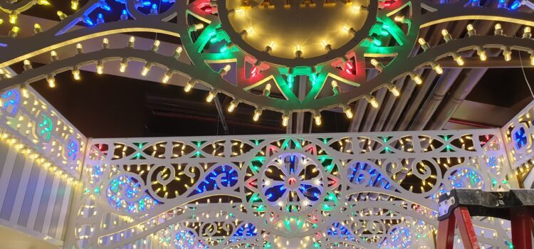 Luminarie pugliesi a Londra, ed è subito festa