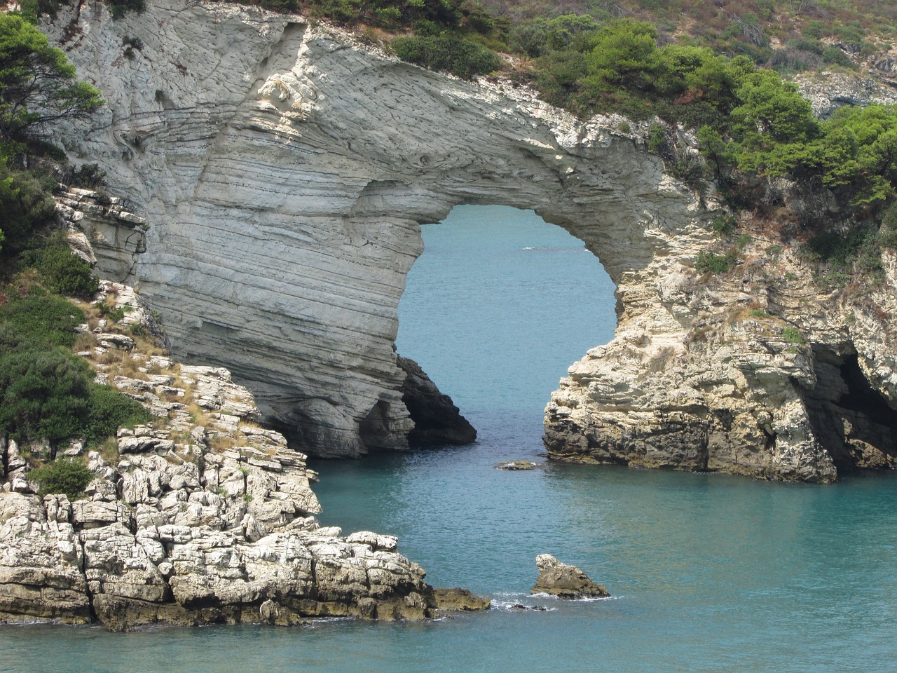 le grotte marine di Vieste - La Terra di Puglia