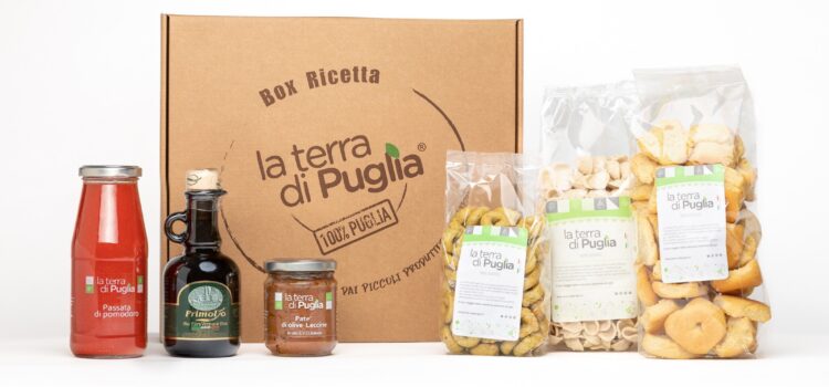 cesti di prodotti tipici pugliesi - pacchi regalo alimentari- Laterradipuglia.it