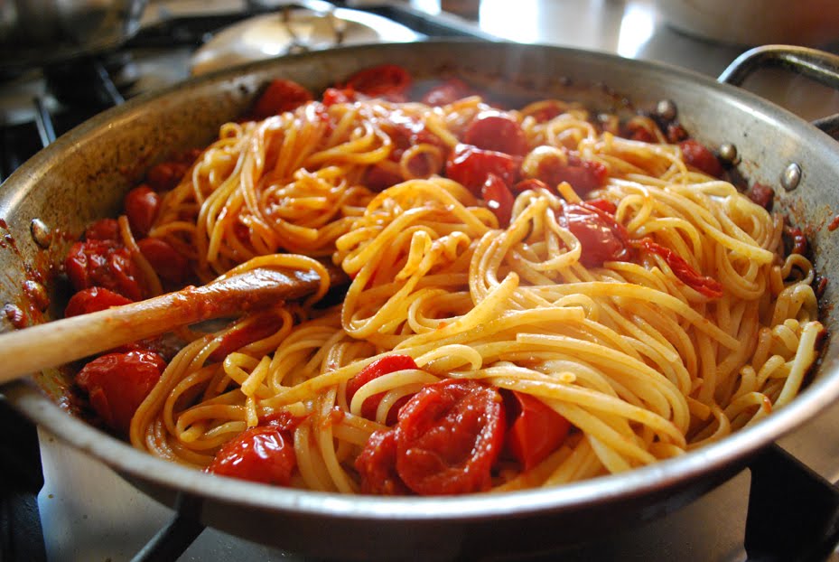 linguine-con-salsa