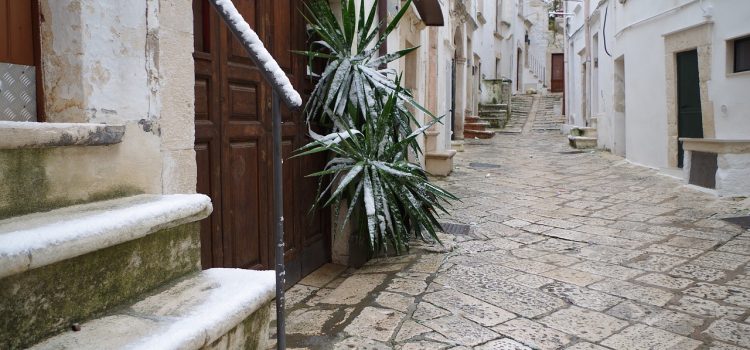 neve in Puglia - La Terra di Puglia